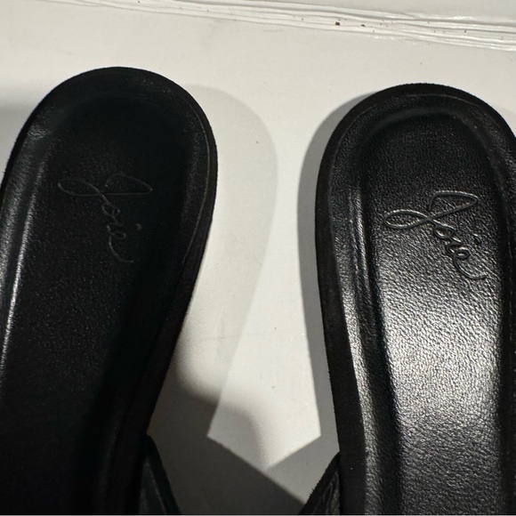 Joie Adia Mules Embroidered Pointed Toe Flats Shoes Size 37 - Picture 12 of 12